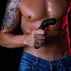 XR Brands 12X Silicone Beaded Prostate Vib -Poppers et Leather Cleaners Soldes 12x silicone beaded prostate vib 14