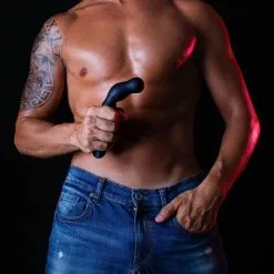 XR Brands 12X Silicone Beaded Prostate Vib -Poppers et Leather Cleaners Soldes 12x silicone beaded prostate vib 18