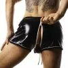 Locker Gear 2 Ways Zipper Shorts Blanc -Poppers et Leather Cleaners Soldes 2 ways zipper shorts blanc