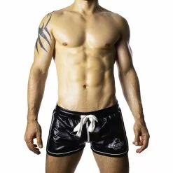 Locker Gear 2 Ways Zipper Shorts Blanc 14 Locker Gear 2 Ways Zipper Shorts Blanc -Poppers et Leather Cleaners Soldes 2 ways zipper shorts blanc 3