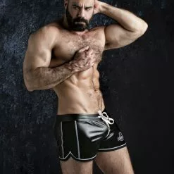 Locker Gear 2 Ways Zipper Shorts Blanc 16 Locker Gear 2 Ways Zipper Shorts Blanc -Poppers et Leather Cleaners Soldes 2 ways zipper shorts blanc 5