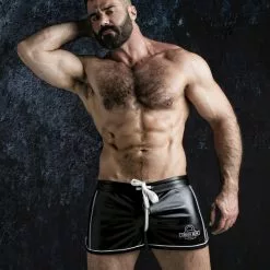 Locker Gear 2 Ways Zipper Shorts Blanc 18 Locker Gear 2 Ways Zipper Shorts Blanc -Poppers et Leather Cleaners Soldes 2 ways zipper shorts blanc 7