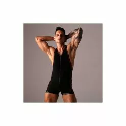 Locker Gear 3 Way Massive Zipper Singlet -Poppers et Leather Cleaners Soldes 3 way zipper singlet 13