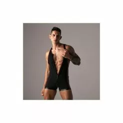 Locker Gear 3 Way Massive Zipper Singlet -Poppers et Leather Cleaners Soldes 3 way zipper singlet 14