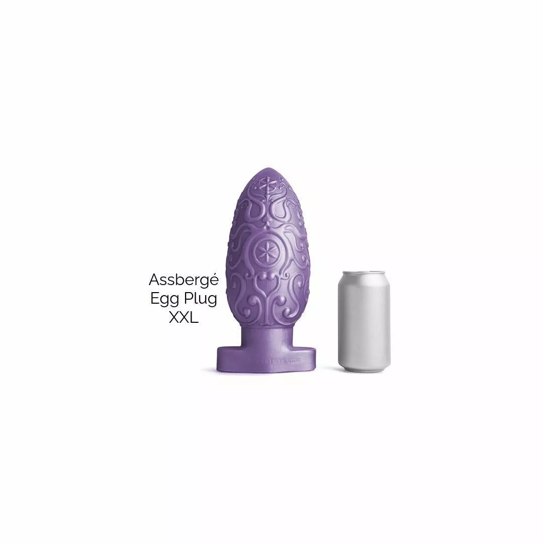 HANKEYS TOYS ASSBERGE Egg Butt Plug XXL Purple 6 HANKEYS TOYS ASSBERGE Egg Butt Plug XXL Purple – Image 4