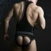 Locker Gear Backless Body Jock Blanc -Poppers et Leather Cleaners Soldes backless body jock blanc