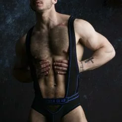 Locker Gear Backless Body Jock Bleu