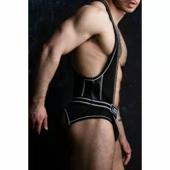 Locker Gear Backless Body Jock Rouge 21 Locker Gear Backless Body Jock Rouge -Poppers et Leather Cleaners Soldes backless body jock rouge 2
