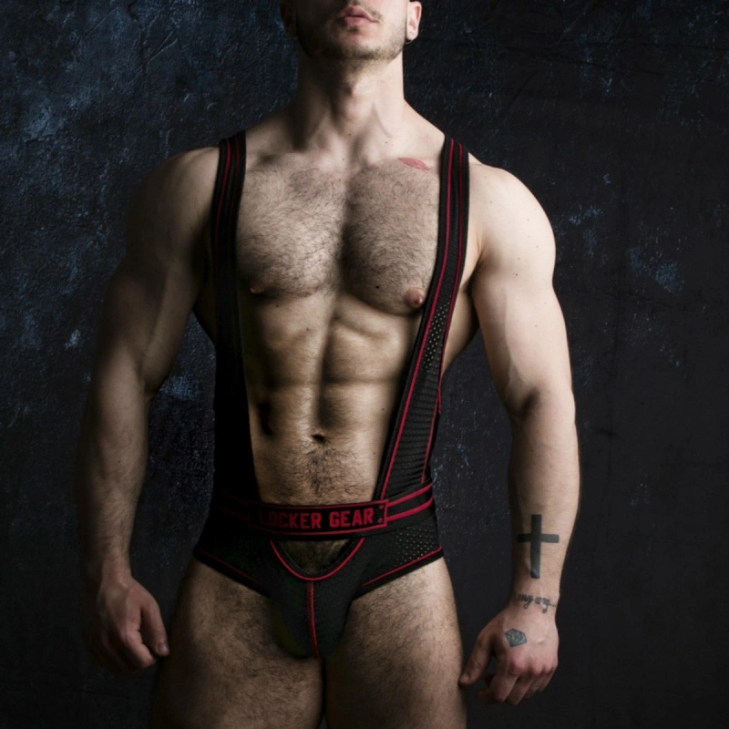 Locker Gear Backless Body Jock Rouge 7 Locker Gear Backless Body Jock Rouge – Image 5