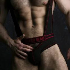 Locker Gear Backless Body Jock Rouge 25 Locker Gear Backless Body Jock Rouge -Poppers et Leather Cleaners Soldes backless body jock rouge 6