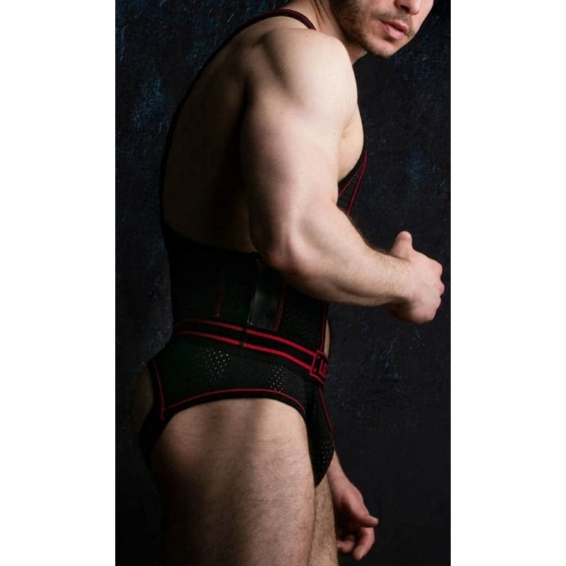 Locker Gear Backless Body Jock Rouge 10 Locker Gear Backless Body Jock Rouge – Image 8