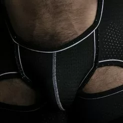 Locker Gear Backless Singlet Bleu -Poppers et Leather Cleaners Soldes backless singlet bleu 4