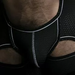 Locker Gear Backless Singlet Rouge -Poppers et Leather Cleaners Soldes backless singlet rouge 4