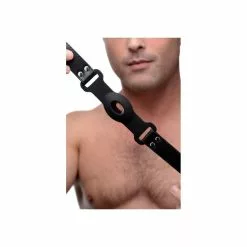 Master Series Baillon De Bondage En Silicone -Poppers et Leather Cleaners Soldes baillon de bondage en silicone 4