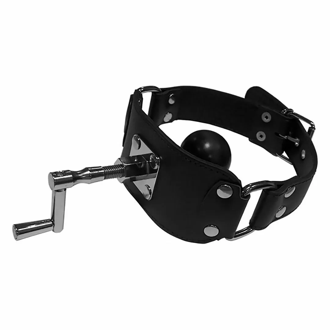 DARK-LINE Baillon Rimmer Ball Gag 45mm 3 DARK-LINE Baillon Rimmer Ball Gag 45mm