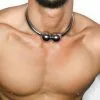 DARK-LINE Barbell Collier Bdsm Acier Fermeture Magnétique 1 DARK-LINE Barbell Collier Bdsm Acier Fermeture Magnétique -Poppers et Leather Cleaners Soldes barbell collier bdsm acier fermeture magnetique