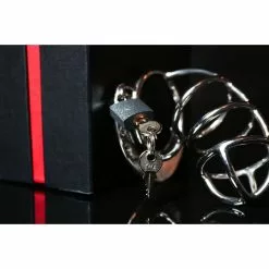 DARK-LINE BEAR TRAP Cage De Chasteté Adjustable -Poppers et Leather Cleaners Soldes bear trap cage de chastete adjustable 9