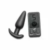 XR Brands BANG Butt Plug Télécommande LCD -Poppers et Leather Cleaners Soldes bg platinum series butt plug with remote control