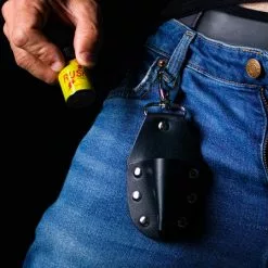 DARK-LINE Black Bottle Holder -Poppers et Leather Cleaners Soldes black bottle holder 2