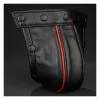 MR-S-LEATHER Black Leather Pouch Avec Piping -Poppers et Leather Cleaners Soldes black leather pouch avec piping