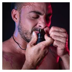 DARK-LINE Poppers Leather Bag