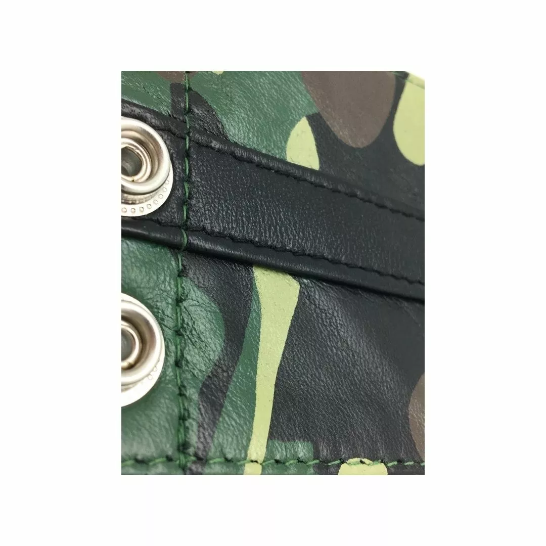 The Red Bracelet De Force Porte-billets Cuir Camouflage 7 The Red Bracelet De Force Porte-billets Cuir Camouflage – Image 5