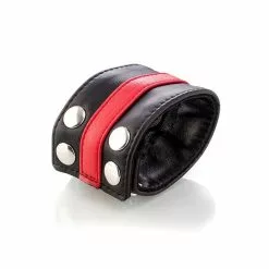 DARK-LINE Bracelet Porte-billets Cuir Zip Blanc -Poppers et Leather Cleaners Soldes bracelet porte billets cuir zip blanc 2