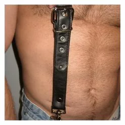 MR-S-LEATHER Bretelles Larges En Cuir -Poppers et Leather Cleaners Soldes bretelles larges en cuir 4