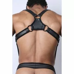 CellBlock13 BUCKLE UP NEOPRENE HARNESS Noir 7 CellBlock13 BUCKLE UP NEOPRENE HARNESS Noir -Poppers et Leather Cleaners Soldes buckle up neoprene harness noir 2