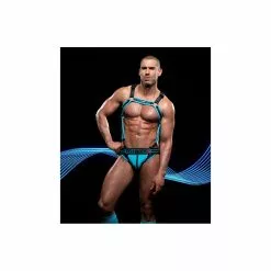 CellBlock13 BUCKLE UP ZIPPER JOCKSTRAP Turquoise