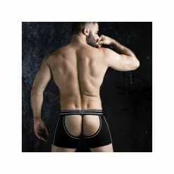 Locker Gear Chaps Mesh Noir Blanc