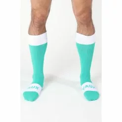 VAUX By Cellblock13 Chaussettes Hautes Vaux Candy 25 VAUX By Cellblock13 Chaussettes Hautes Vaux Candy -Poppers et Leather Cleaners Soldes chaussettes hautes vaux candy 8