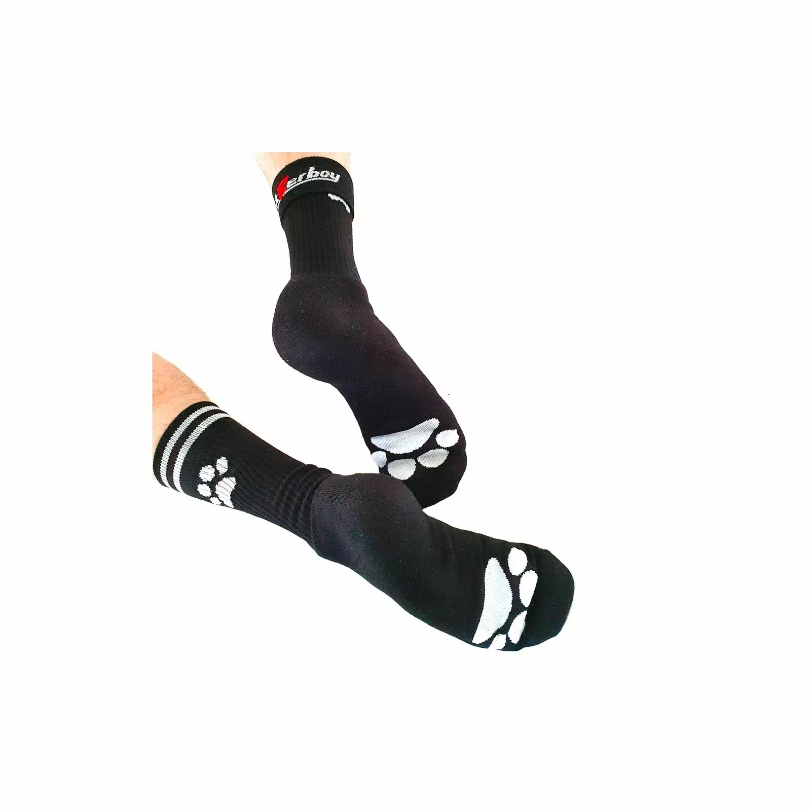 Mister B Chaussettes PUPPY Sk8erboy Noires 3 Mister B Chaussettes PUPPY Sk8erboy Noires