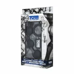 Cockring Avec 3 Boules Anales Tom Of Finland -Poppers et Leather Cleaners Soldes cockring avec 3 boules anales tom of finland 2