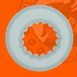 Oxballs Cockring AXIS Rib-Grip Clear Ice