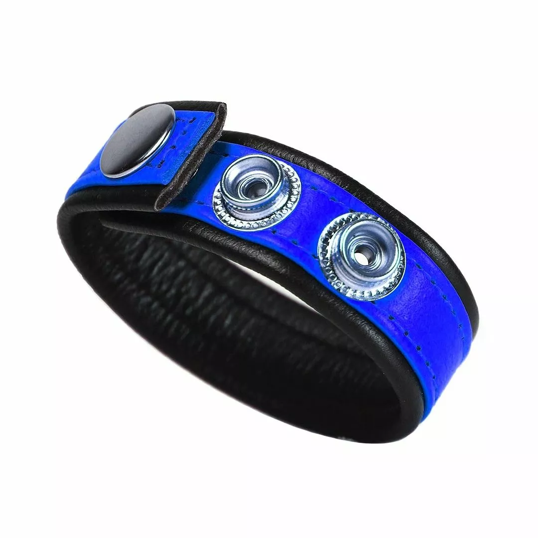 DARK-LINE Cockring Ze Rainbow Cuir Ajustable 13 DARK-LINE Cockring Ze Rainbow Cuir Ajustable – Image 11