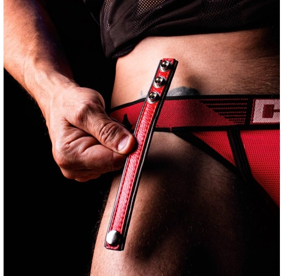 DARK-LINE Cockring Ze Rainbow Cuir Ajustable 8 DARK-LINE Cockring Ze Rainbow Cuir Ajustable – Image 6