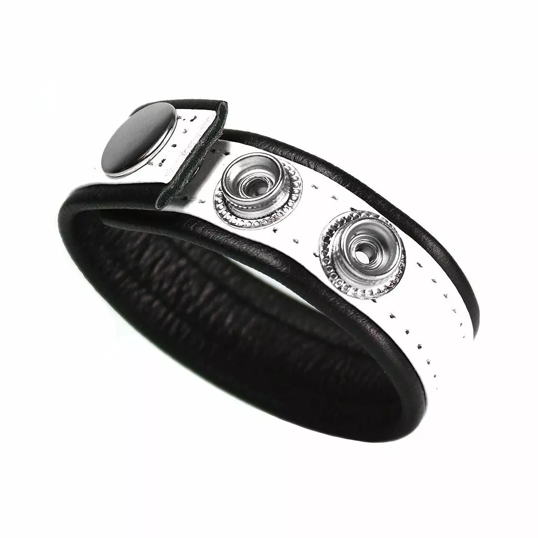 DARK-LINE Cockring Ze Rainbow Cuir Ajustable 10 DARK-LINE Cockring Ze Rainbow Cuir Ajustable – Image 8