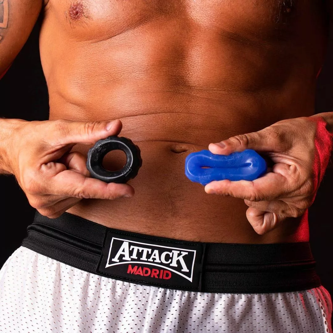 Oxballs HÜNKYJUNK Cog 2-size C-ring Pack Cobalt Noir 9 Oxballs HÜNKYJUNK Cog 2-size C-ring Pack Cobalt Noir – Image 7