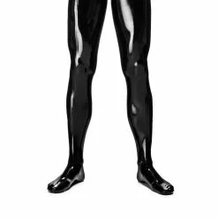 DARK-LINE Collants Caoutchouc Noir -Poppers et Leather Cleaners Soldes collants caoutchouc noir 1