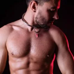 DARK-LINE Collier Cadenas à Combinaison