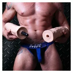 DEEP'R Doubles Goliath 2x32.50cm Ø7.50 - 8.80cm -Poppers et Leather Cleaners Soldes deep r doubles goliath 2x3250cm o750 880cm 2