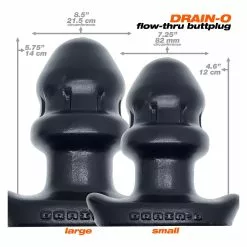 Oxballs DRAIN-O Plug Silicone Ouvert -Poppers et Leather Cleaners Soldes drain o plug silicone ouvert 3