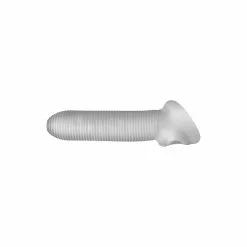 Perfect Fit Fat Boy Micro Ribbed Sheath 7.5" Clear -Poppers et Leather Cleaners Soldes fat boy micro ribbed sheath 75 clear 9