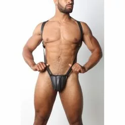 CellBlock13 FLASHER Body Harness Noir -Poppers et Leather Cleaners Soldes flasher body harness noir 3