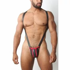 CellBlock13 FLASHER Body Harness Rouge 9 CellBlock13 FLASHER Body Harness Rouge -Poppers et Leather Cleaners Soldes flasher body harness noir 7