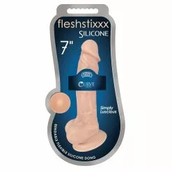 Curve Toys Fleshstixx Dong Flexible Et Pliable Silicone 18cm