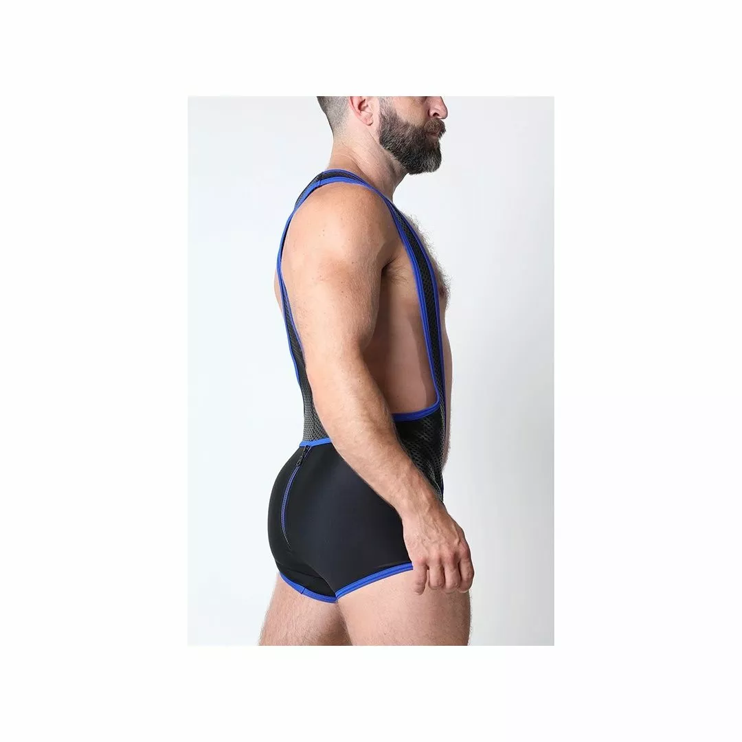 CellBlock13 GAUNTLET ZIPPER Neo Singlet Bleu 5 CellBlock13 GAUNTLET ZIPPER Neo Singlet Bleu – Image 3
