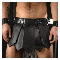 MR-S-LEATHER Gladiator Kilt En Cuir -Poppers et Leather Cleaners Soldes gladiator kilt 10