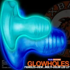 Oxballs GLOWHOLE 2 Buttplug L 12 Oxballs GLOWHOLE 2 Buttplug L -Poppers et Leather Cleaners Soldes glowhole 2 buttplug l 2